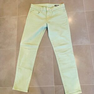 Bonobos Light Green Skinny Jeans